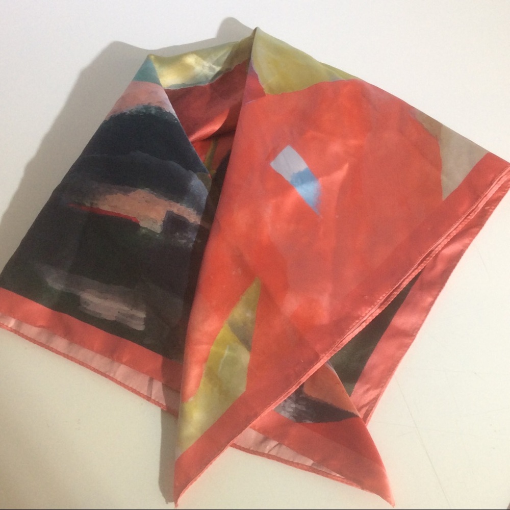 Aveda x 3.1 Phillip Lim Scarf Abstract Print 23.5" Square Limited-Edition Wrap